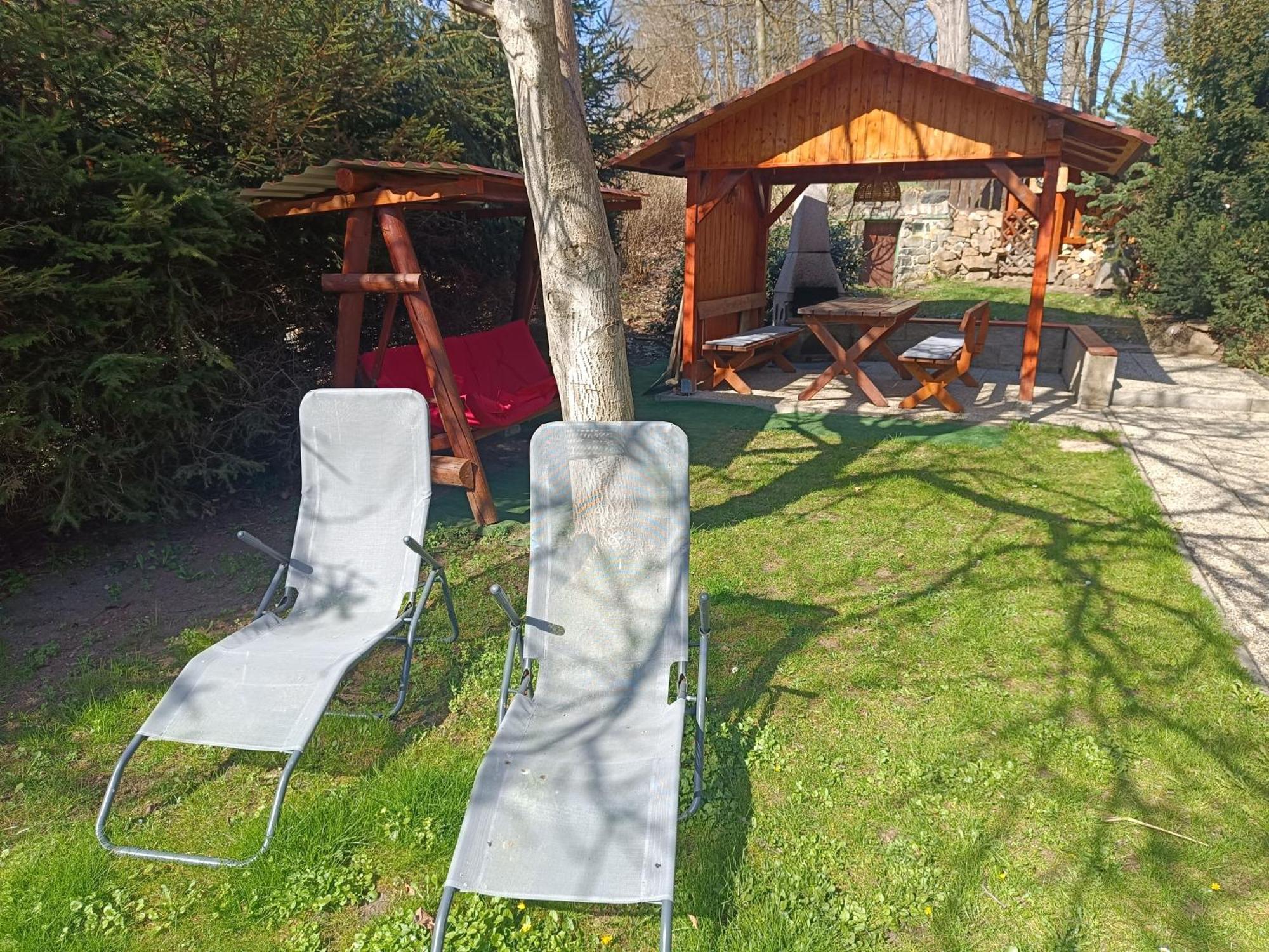 Chata Lazne Evzenie Klasterec Nad Ohri Exterior photo